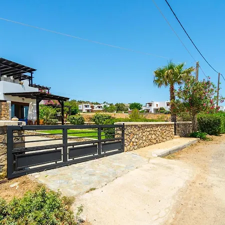 וילה Smaragdi Beachfront Asklipiion